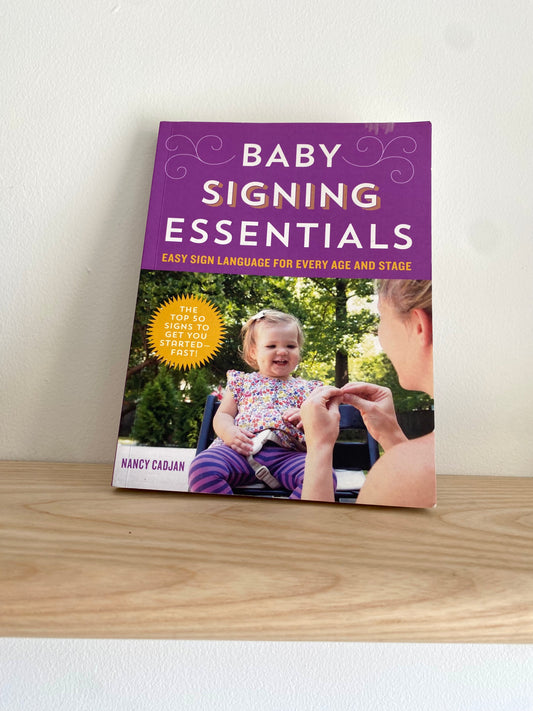 Baby Signing Essentials Book / Adult