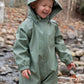 Roobear Waterproof Fleece-Lined Suit - Moss Green (New Retail Item)