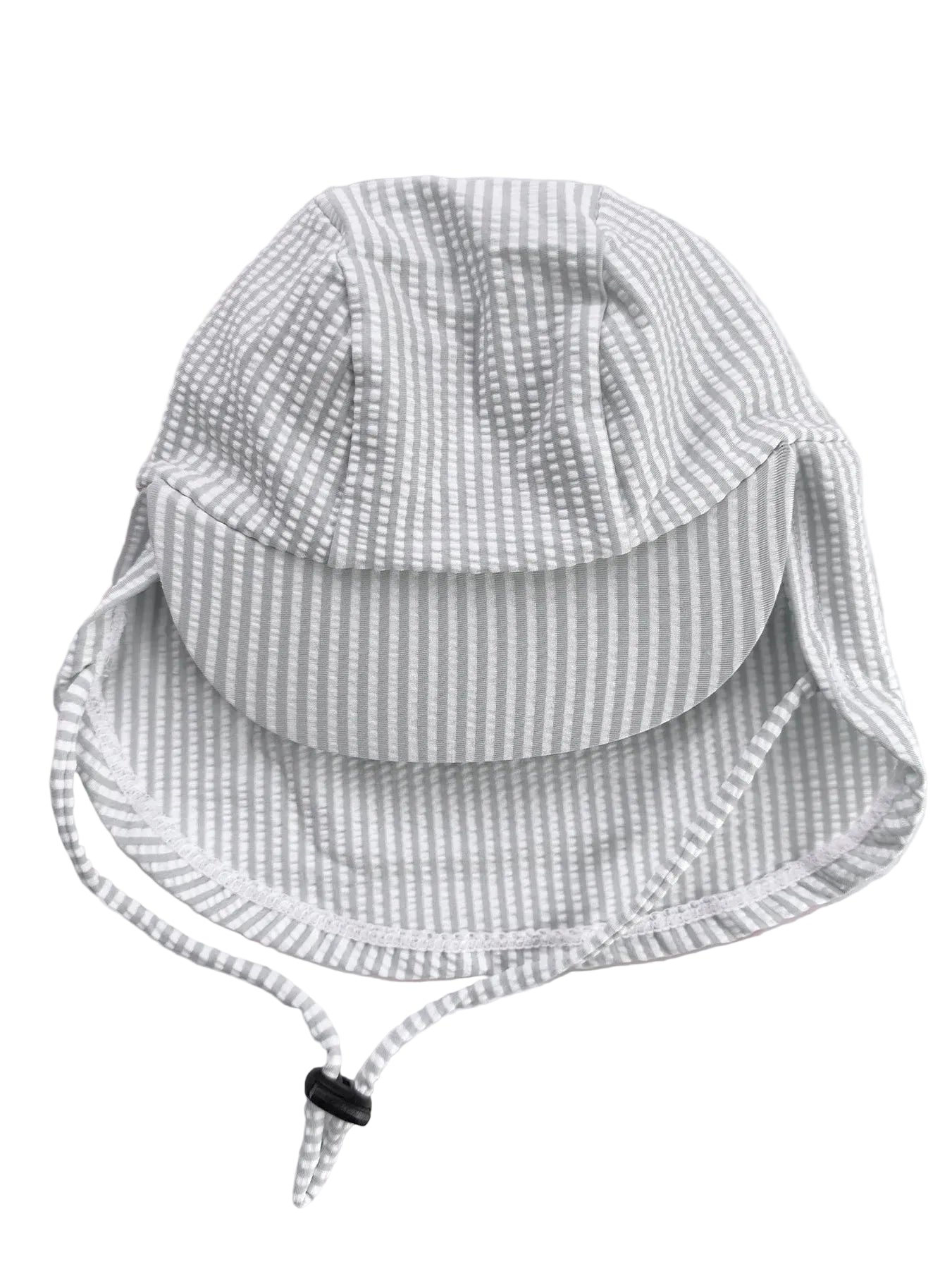 Honeysuckle Grey Stripe Stretch Sunhat (New Retail Item) / 6-12m