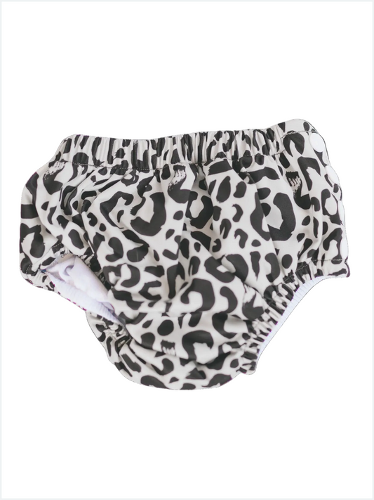Honeysuckle Animal Print Swim Diaper (New Retail Item) / Medium (18-24lb)