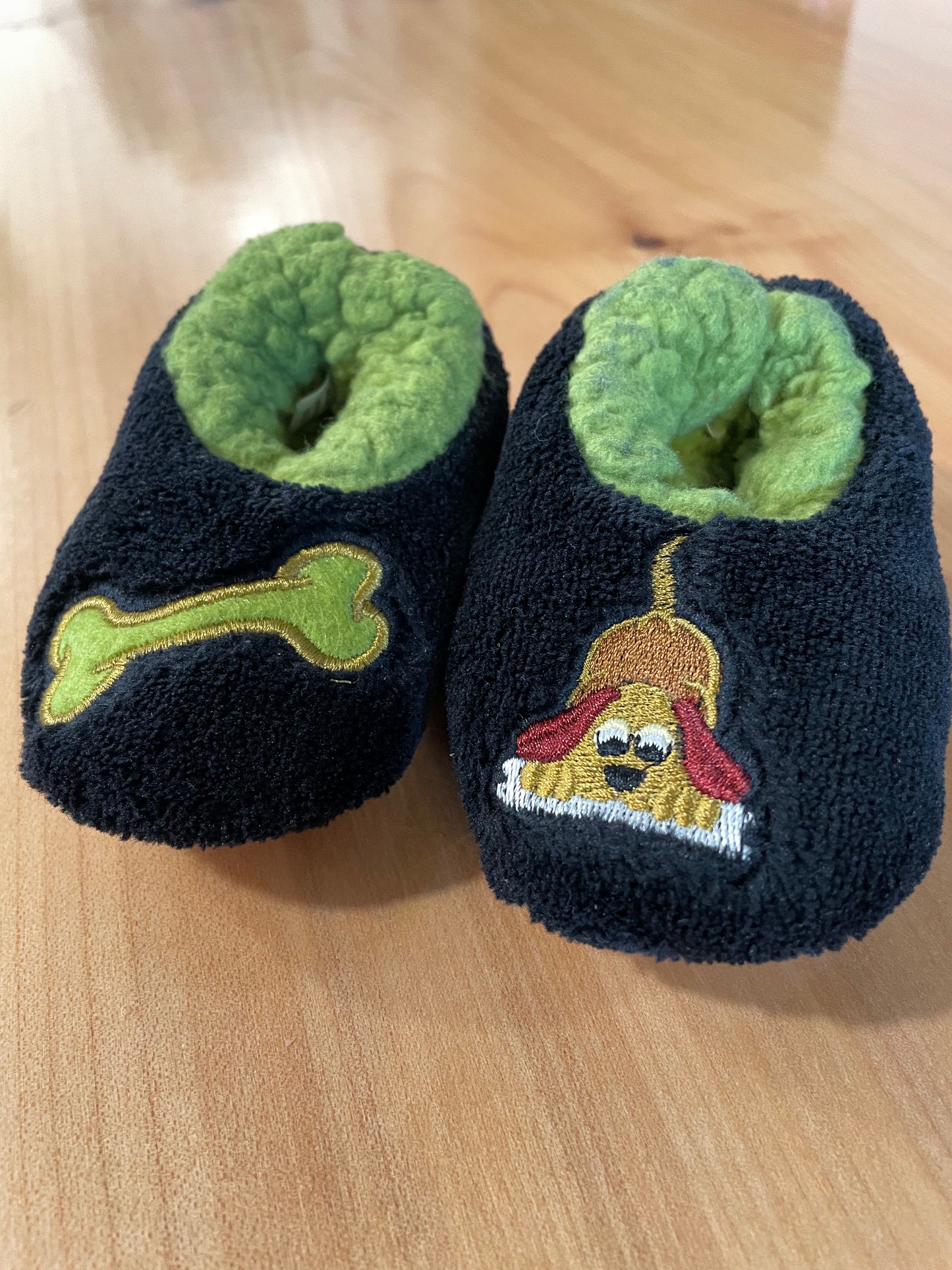 Dog and Bone Snoozies Slippers / 0-3m