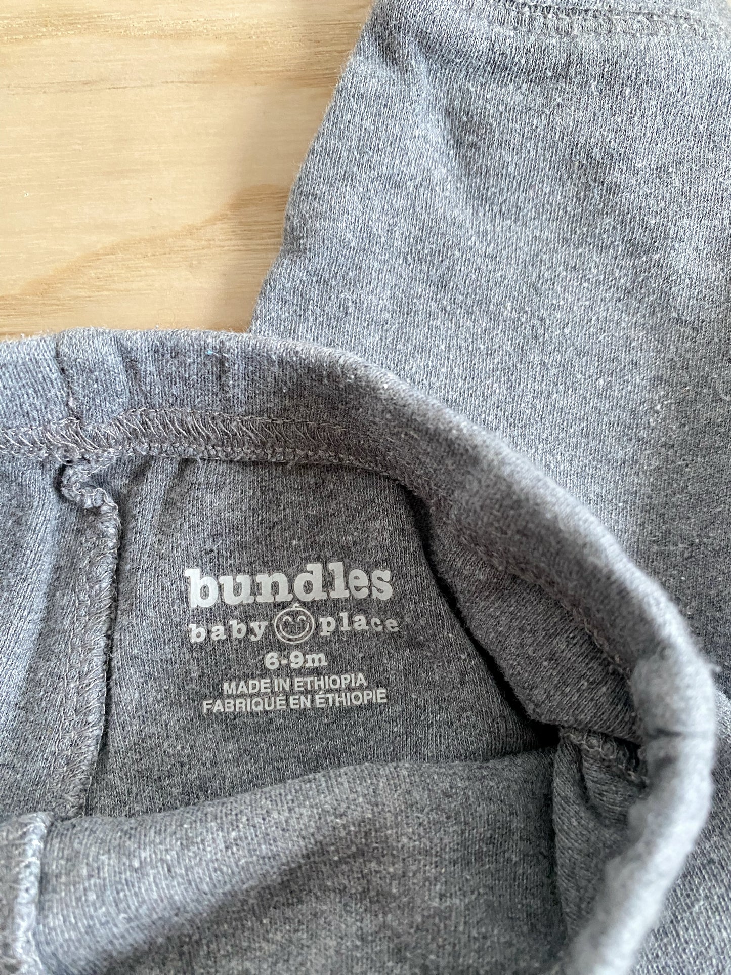 Grey Comfy Sweatpants / 6-9m