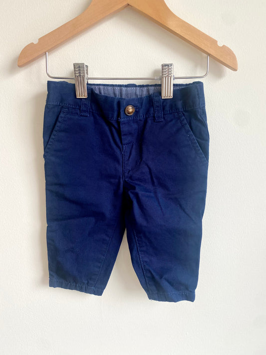 Blue Slack Pants / 6m